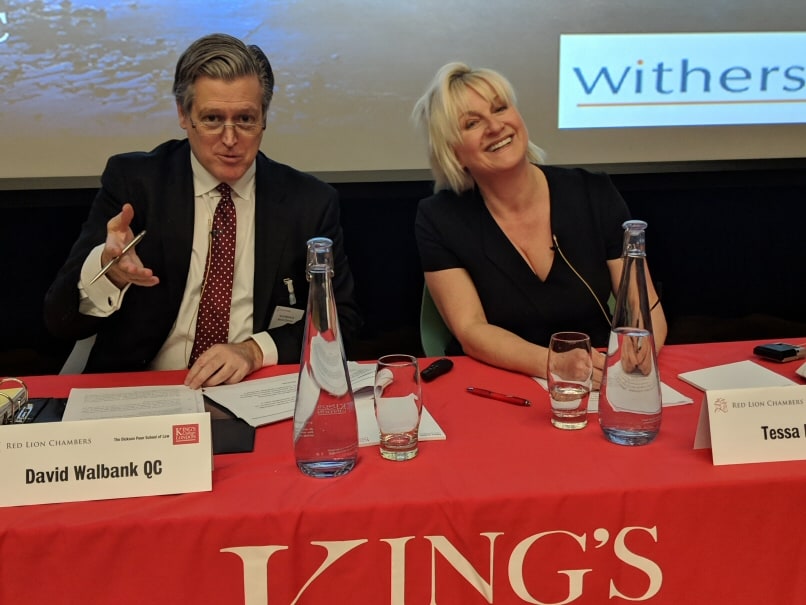 First of Red Lion Lectures takes place at Kings College, London
