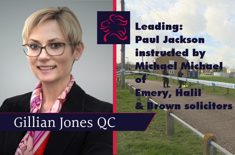 Gillian Jones QC leading Paul Jackson instructed by Michael Michael of Emery, Halil & Brown solicitors
