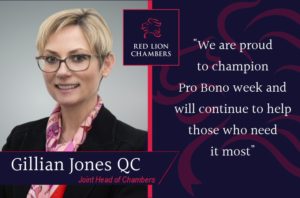 Red Lion Chambers supports Pro Bono Week