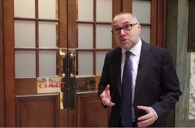 Chambers notes the passage of legislation through Parliament