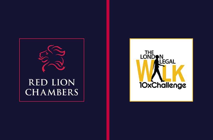 Chambers successfully complete the 2020 London Legal Walk 10xChallenge