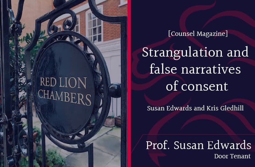 RLC Door Tenant Professor Susan Edwards writes for Counsel Magazine
